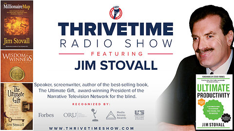 Jim Stovall | Struggling to Find the Time to Get Things Done? How This BLIND Entrepreneur Quit Making Excuses & Started Making Money with NY Times Best-Selling Author, Emmy-Award Winner & Blind Entrepreneur, Jim Stovall