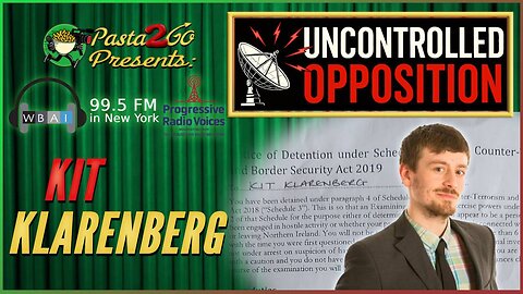 Intrepid Journalist Kit Klarenberg | Uncontrolled Opposition LIVE recording for WBAI 99.5 fm in NYC