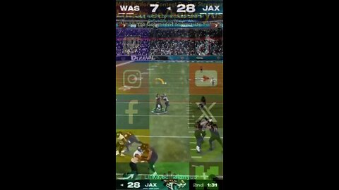 Pick Score JAX 34 vs WAS 7 #AllMadden #Madden25 #NFLmadden #madden