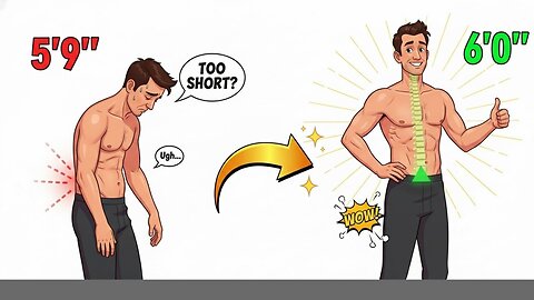 5 Secrets to Grow Taller Naturally (No Pills, No Surgery!) 🧠💪 | Proven Height Growth Tips