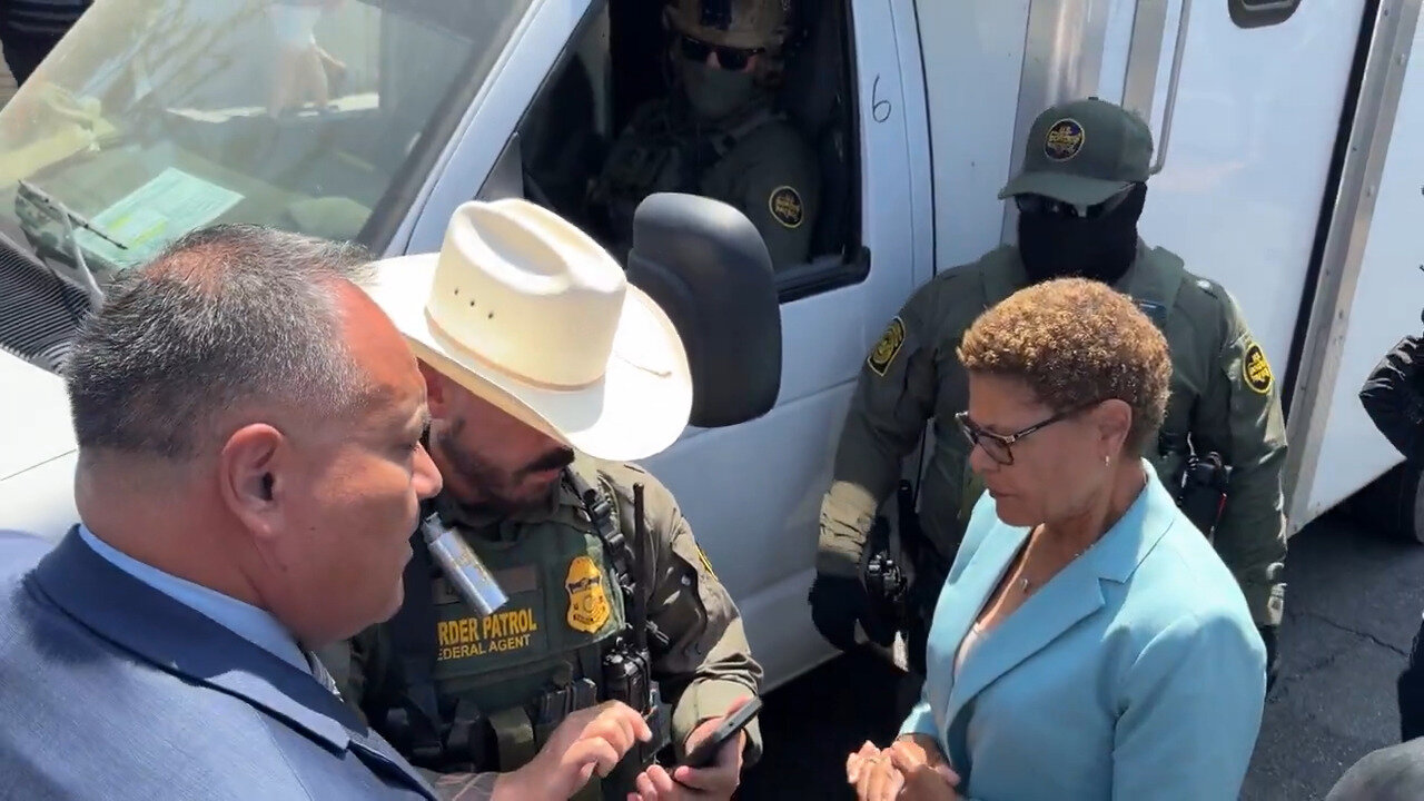 Federal Agents Respond Accordingly (And Massively) After Karen Bass Demands Immigration Sweeps Cease