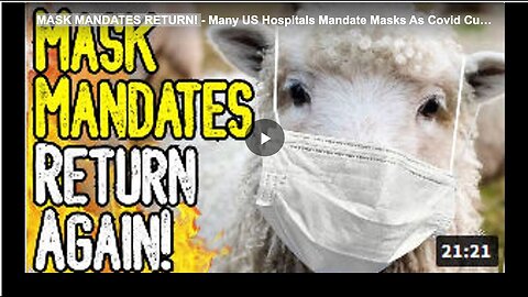 Return of Mask Mandates!