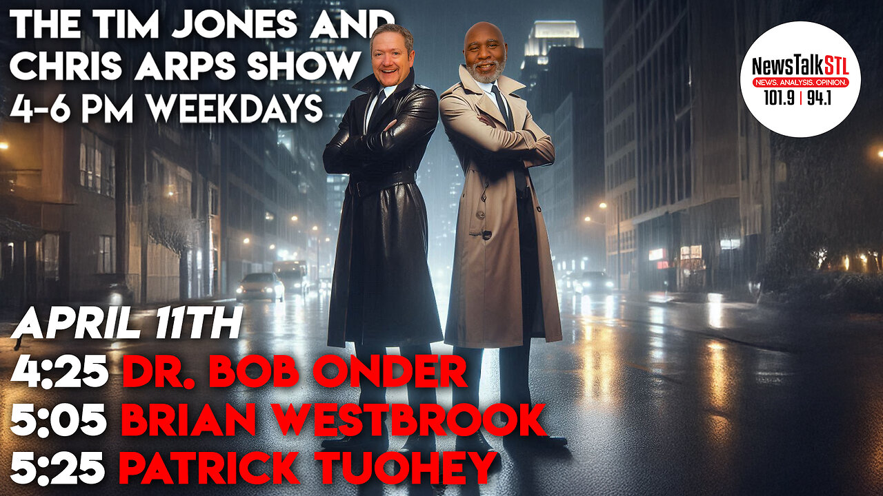 The Tim Jones and Chris Arps Show 04.11.2025 Bob Onder | Brian Westbrook | Patrick Tuohey