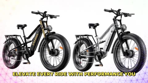 FENGQS H6PRO Electric Bike 3000W Motor 52V 20Ah Battery 26x4 Inch Fat Tire Electric Bike