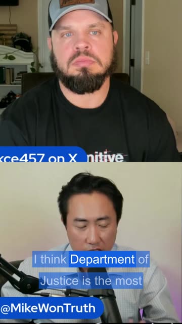 The importance of the DOJ right now