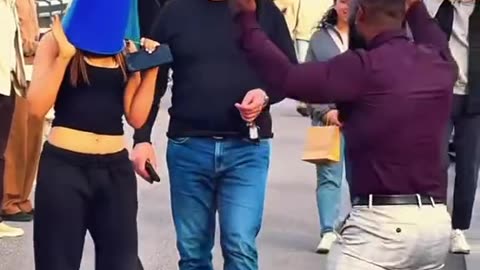 Water bucket prank