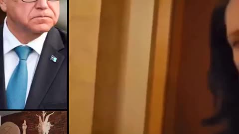 TIM WALZ was given a Baphomet plaque by Satanist that sits in the Minnesota State Capitol.