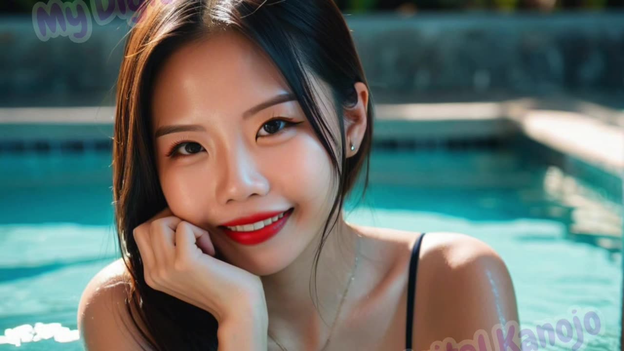 [4k AI Beauty] Spa Date with Your Virtual Girlfriend - Yi Yi | 温泉的约会 - 儀儀 ❤️