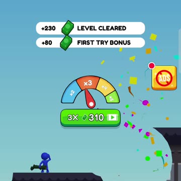 Bazooka Boy Game Level 11