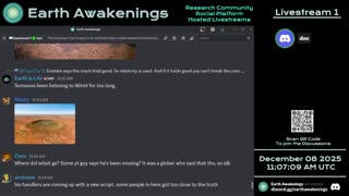 Earth Awakenings - Livestream 1 - #4197 - Live on Rumble/Youtube/X-Twitter/Twitch