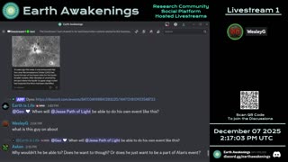 Earth Awakenings - Livestream 1 - #4193 - Live on Rumble/Youtube/X-Twitter/Twitch