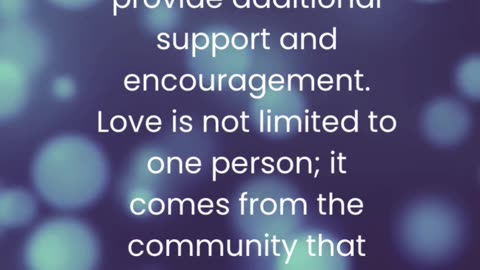 Love Is Bigger Than One Person.