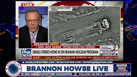 Breaking News Broadcast: President Trump Leaves G7 Summit Early to Convene the National Security Council in the Situation Room