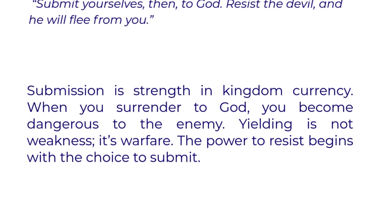 Yielded, Not Weak