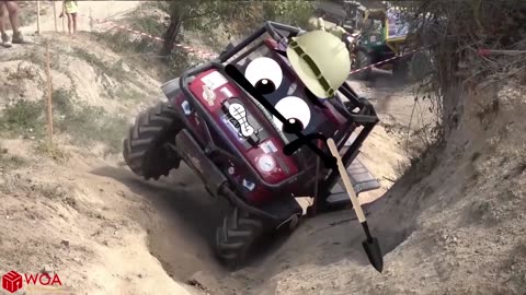 Off Road Crashes & Fails 6x6 Truck Trail, Truck Show 2020 | #woassdoodles
