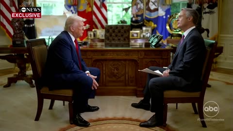 FULL INTERVIEW: President Trump the First 100 Days on ABC News! - 4/30/25