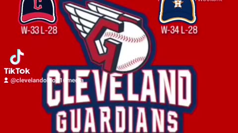 Cleveland Guardians vs Houston Astros MLB Baseball Game Today Live Sports
