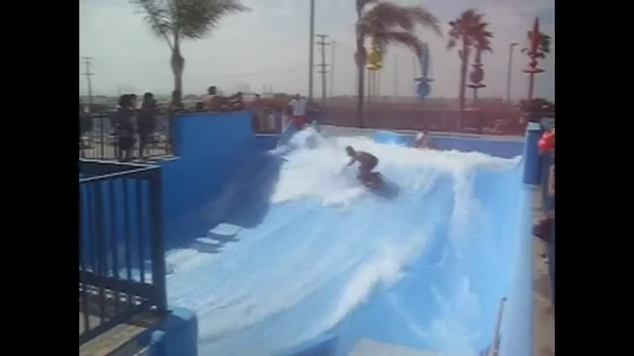 Ryan Sorba, practicing for the beach
