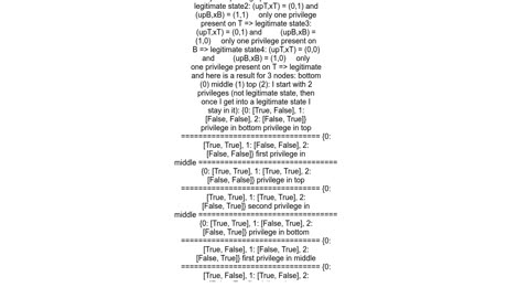 How does Dijkstra&#39;s self-stabilizing algorithm work