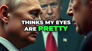 What did Trump just whisper to Macron about Putin?!?