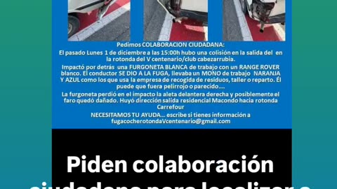 Buscan a un conductor temerario en Cáceres