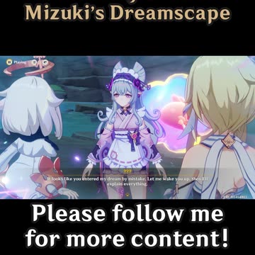 Mistakenly entered Mizuki's Dreamscape