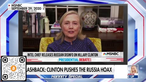 Flashback to Hillary Pushing Russia Hoax