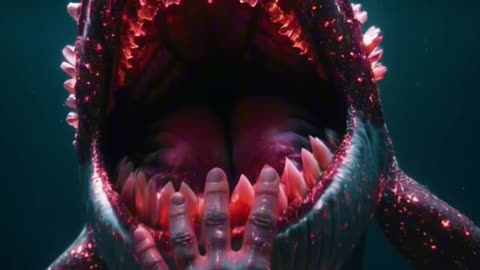 POVs throughout the wonders of the deep sea | AI Generated