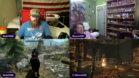 Playing Some Skyrim