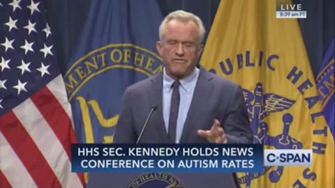 RFK JR: about autism. This is a preventable disease.