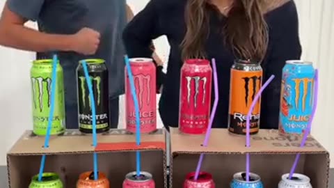 Breaking: First to Match the Monster Drinks Wins! Taste Test Edition