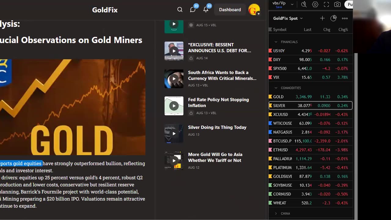 Crossroads— Crucial Observations for Miners