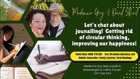 Journalling relieves circular thinking, improves mood & happiness and reduces anxiety!