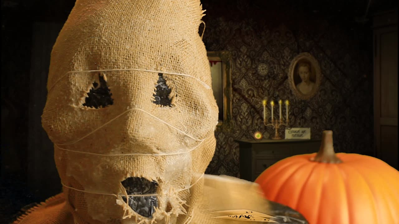 DIY Scarecrow mask