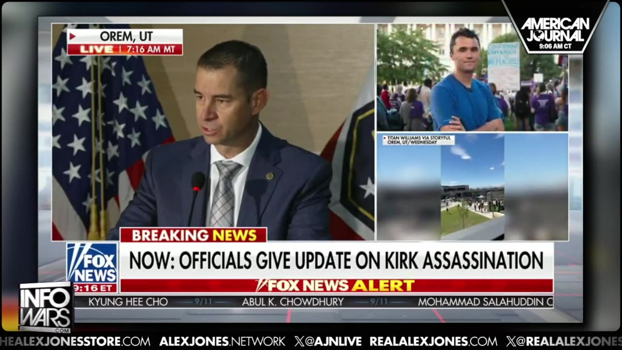 American Journal - FULL SHOW - THURS 09.11.2025 ATF Now Reporting They Believe Charlie Kirk Shooter Was A Trans Activist! The ATF-DHS Document – Given By Agents To Steven Crowder – Details Trans Messages Carved On Rifle And Casing!
