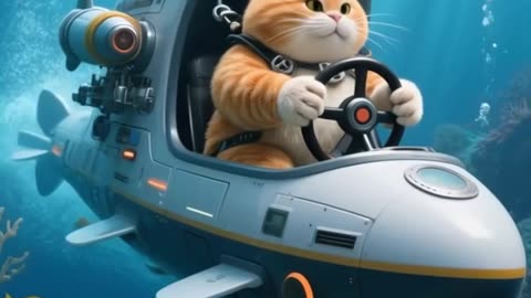 Funny Cat And Shark Fish Video
