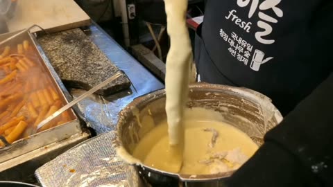 Spicy Tteokbokki Street Food That Melts in Your Mouth!