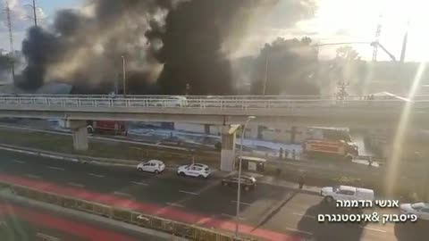 🔥 Massive fire & explosions rock occupied Haifa 🔥