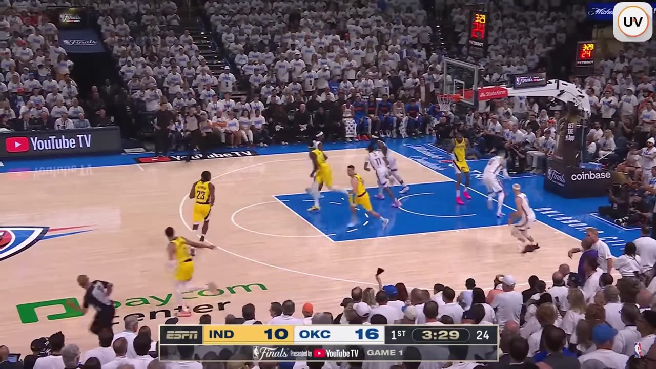 #4 PACERS at #1 THUNDER | NBA FINALS GAME 1 HIGHLIGHTS | June 5th, 2025