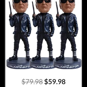 Limited Edition Trumpinator Bobblehead: Honor Trump’s Epic Comeback
