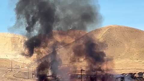 Large Fire Breaks Out at a Construction Site in Lehi, Utah