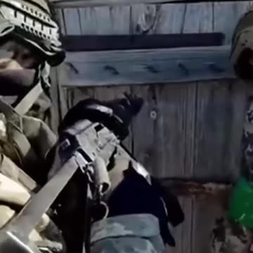 Ukrainian soldier