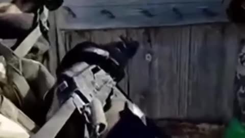 Ukrainian soldier