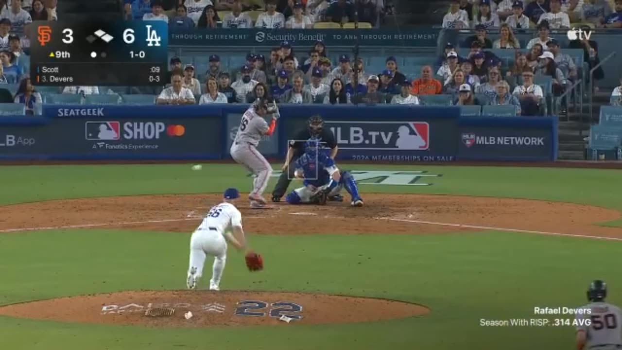 Giants de San Francisco vs Dodgers de Los Angèles