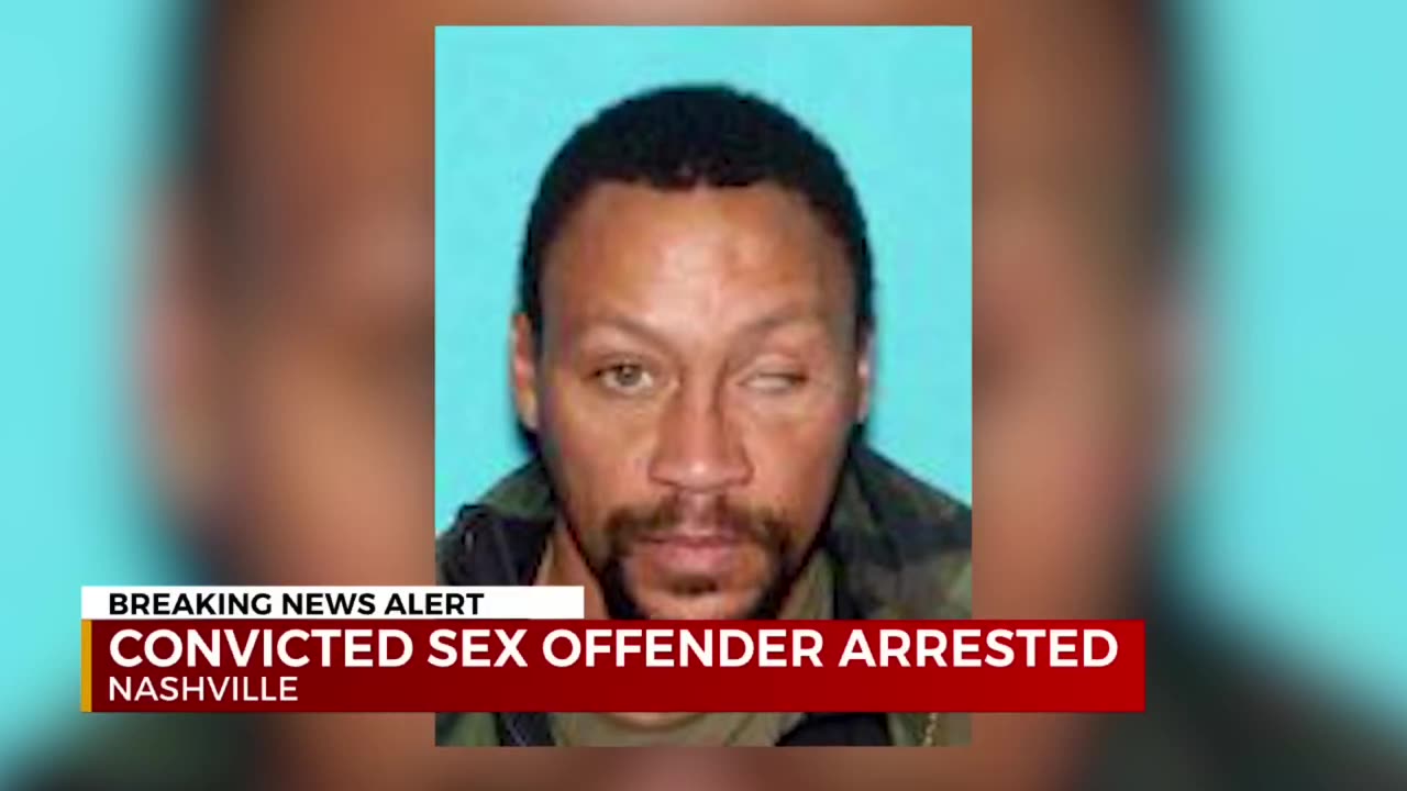 Convicted black sex offender arrested