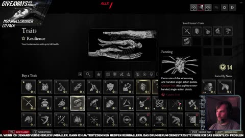 🔴 Hunt: Showdown 🔴 !Giveaway Prowler Utility LTI Pack, M50 Skullcrusher LTI Pack, Dune Key & MEHR! [🔞🇩🇪]