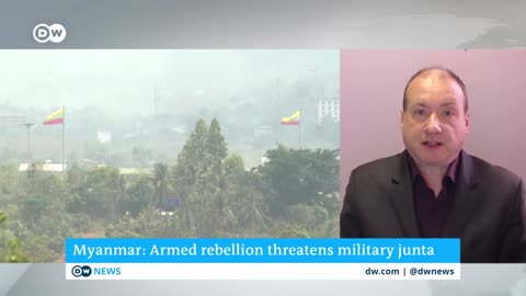 Myanmar conflict: Insurgent groups and the military junta battle for control DW News