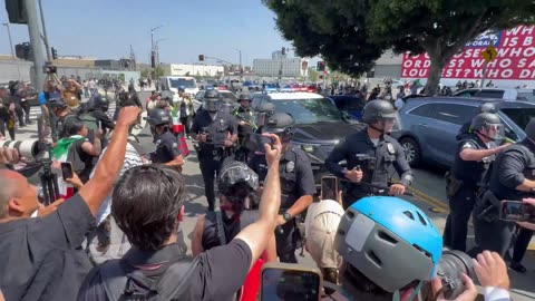 🚨🚨BREAKING_ LAPD just threatened to make arrests