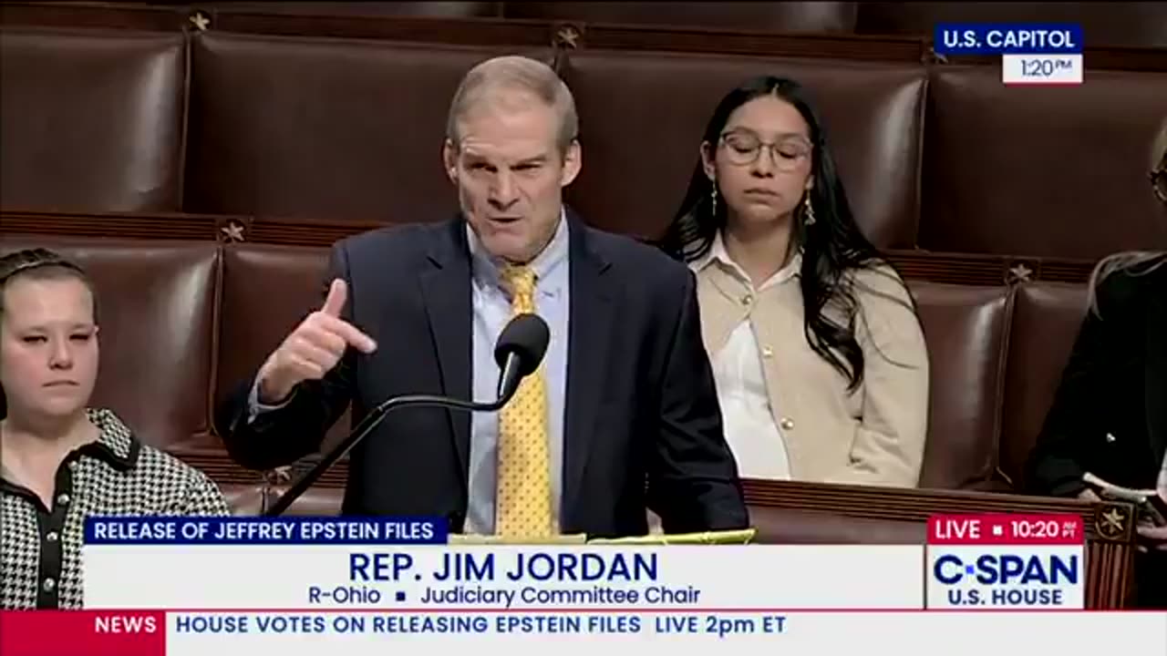 Jim Jordan just went FULL NUKE on the House floor and exposed the Democrats’ latest Epstein charade