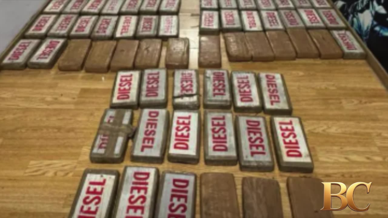 Nearly 600 pounds of cocaine found hidden in banana shipment in Greece